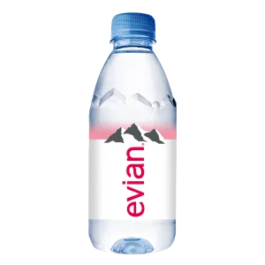 Evian gas-mata looduslik min.vesi 0.33L