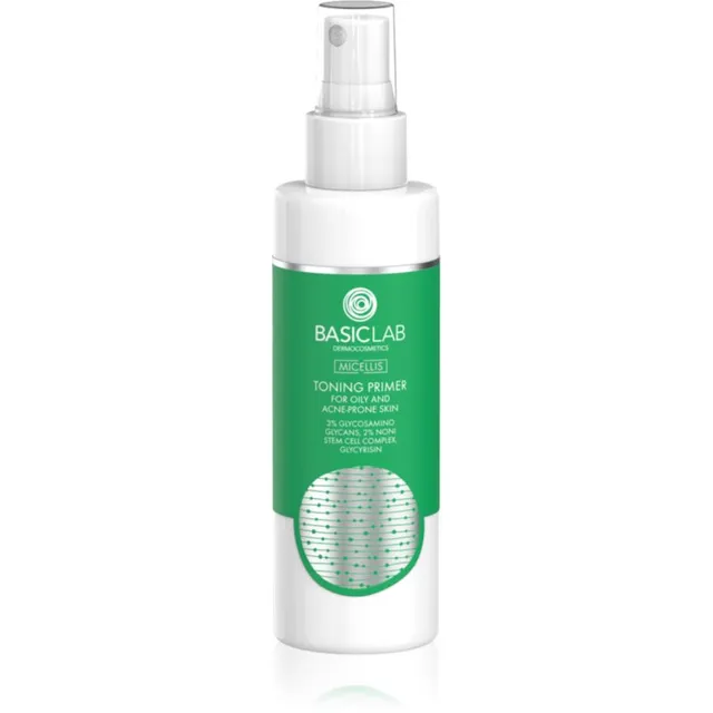 BasicLab Dermocosmetics Micellis Pihustatav näotoonik rasusele akne kalduvustega nahale 150 ml