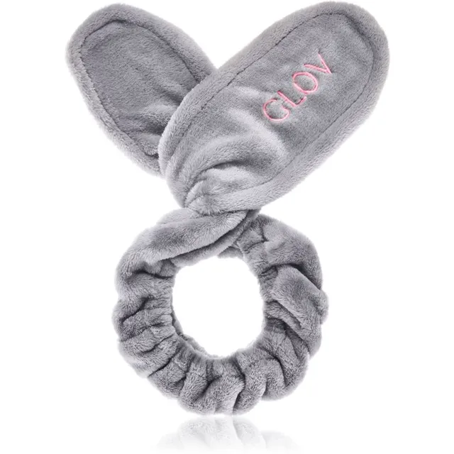 GLOV Bunny Ears Headband spaa peapael Grey 1 tk