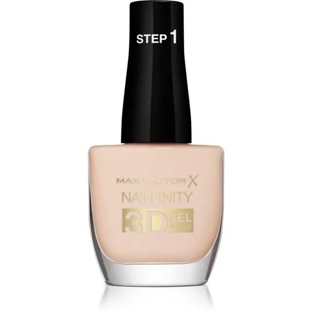 Max Factor Nailfinity Gel Colour Geelküünelakk ilma UV / LED-lampide kasutamiseta varjund 207 For Real 12 ml