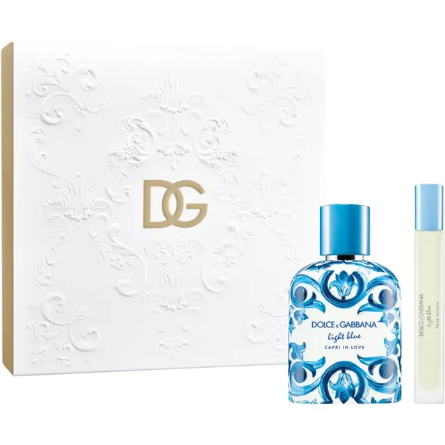 Dolce&Gabbana Light Blue Capri In Love Pour Homme Gift Set Kinkekomplekt meestele