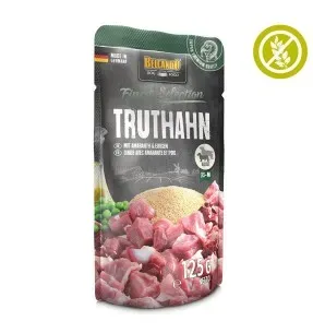 BELCANDO FINEST SELECTION eine koerale, kalkuniliha amaranti ja hernestega, kotikeses