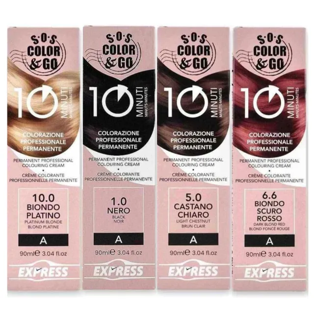 Alama SOS Color & Go Set Professional 10 Min Colouring Cream