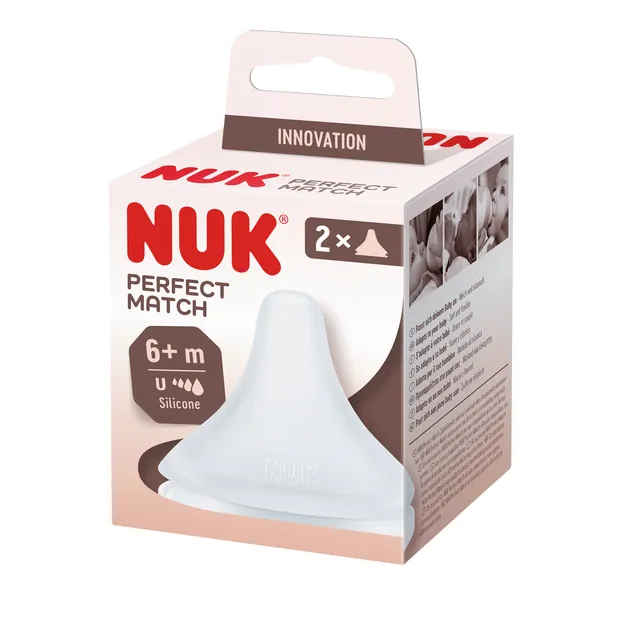 NUK PERFECT MATCH PUDELILUTT SILIK. L (6+KUUD) N2