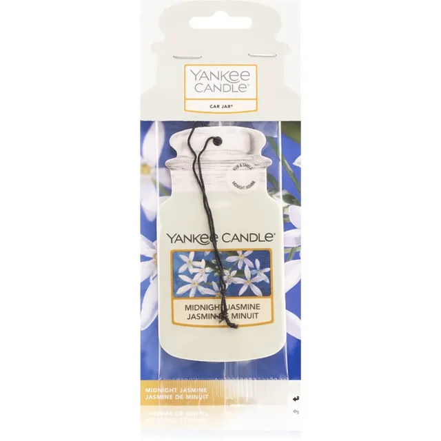 Yankee Candle Midnight Jasmine rippuv autovärskendaja 1 tk