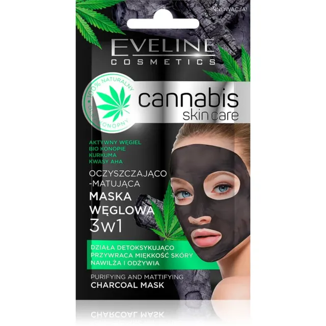 Eveline Cosmetics Cannabis Puhastav savimask näole 7 ml