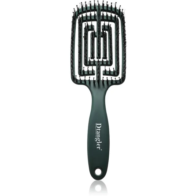 Dtangler Dry Blow, Glow And Go kandiline hari juuste föönitamiseks värv Emerald Green 1 tk