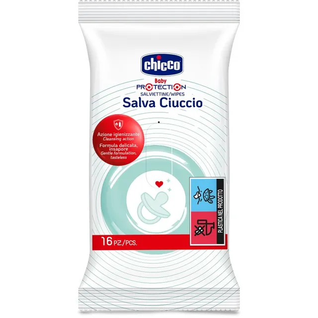 Chicco Wipes niisutatud salvrätid luti puhastamiseks 16 tk