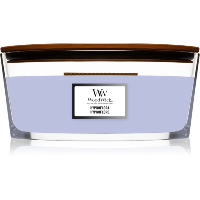 Woodwick Hypnoflora lõhnaküünal puidust taht (hearthwick) 453 g
