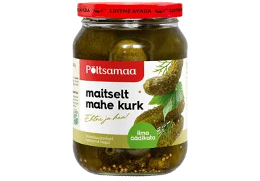 Maitselt mahe kurk PÕLTSAMAA 680g