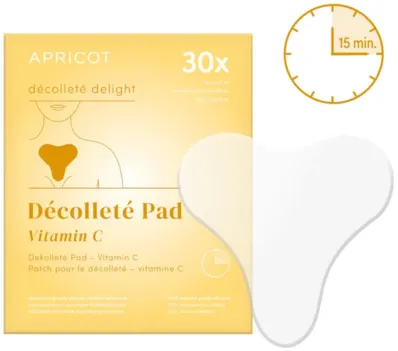 Apricot Decolleté Pad Vitamin C Reusable 30x