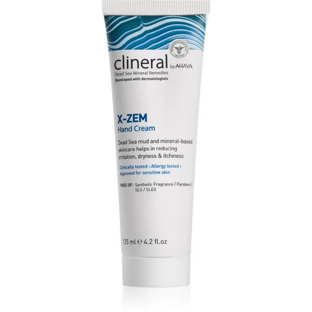 AHAVA Clineral X-ZEM Intensiivne kätekreem ärrituse ja sügelemise vastu 125 ml