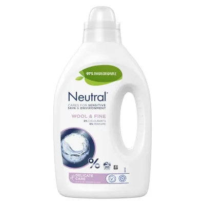 Pesugeel NEUTRAL Sens.Skin Wool&Fine 1l