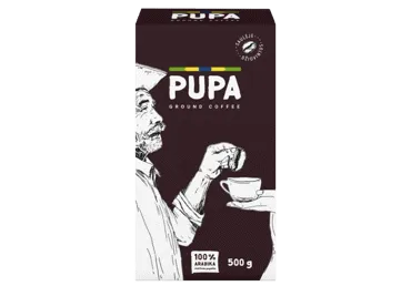 Jahvatatud kohv PUPA Classic 500g
