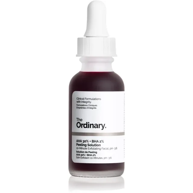 The Ordinary AHA 30% + BHA 2% Peeling Solution Lahus kooriva toimega 30 ml