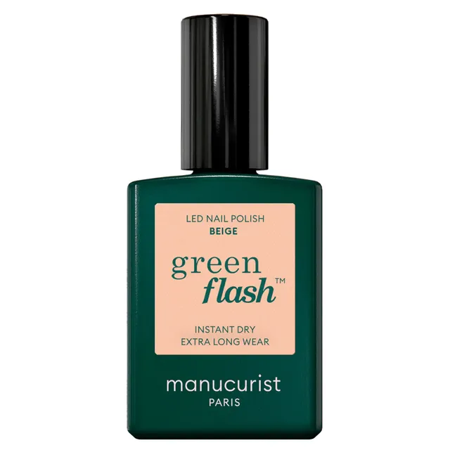 MANUCURIST Green Flash Led Nail Polish Beige 15ml