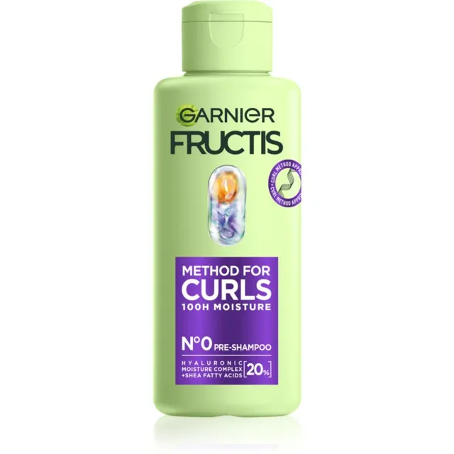 Garnier Fructis Curls Method Enne šampooni kasutatav toitev hooldus lainelistele ja lokkis juustele 200 ml
