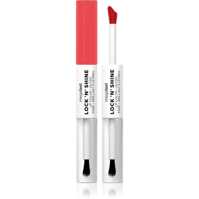 Wet n Wild MegaLast Lock n' Shine Kauapüsiv huulepulk ja huuleläige varjund Shining Hibiscus 8 ml