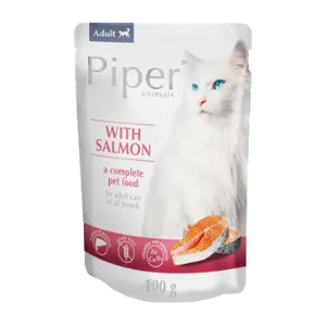 Piper kiisueine 100g lõhega