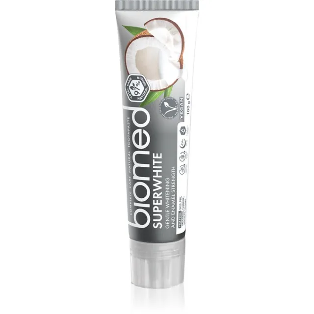 Biomed Superwhite Tugevdav hambapasta kookosõliga 100 g