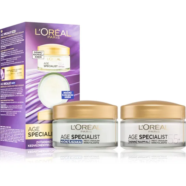 L’Oréal Paris Age Specialist 55+ Päeva- ja öökreem kortsudevastase toimega