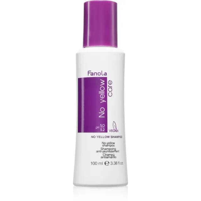 Fanola No Yellow Shampoo Šampoon kollaste toonide neutraliseerimiseks 100 ml