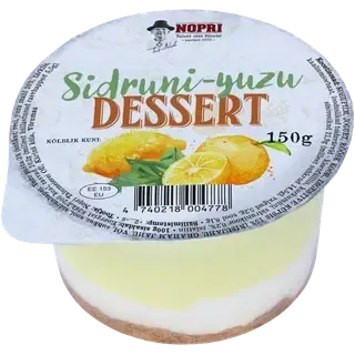 Nopri dessert sidruni-yuzu, 150 g