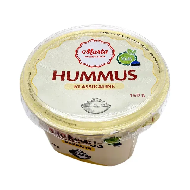 Hummus klassikaline, MARTA KULINAARIA, 150 g