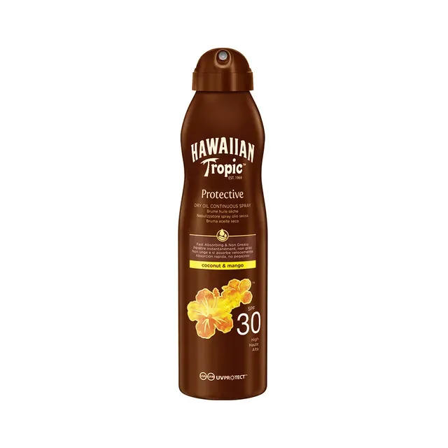 Päevitusõli Kookose&mango sprei SPF30, HAWAIIAN TROPIC, 180 ml