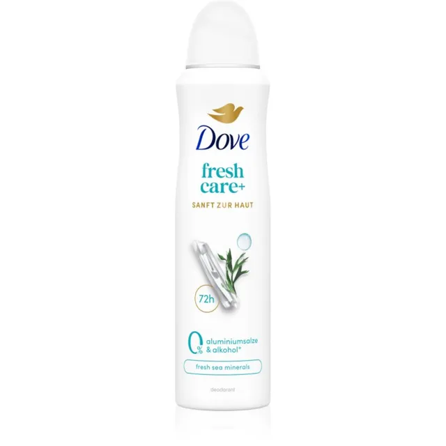 Dove 0% ALU Sea Minerals Pihustatav antiprespirant ei sisalda alumiiniumi 150 ml