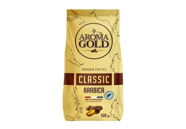 Jahvatatud kohv AROMA GOLD 500g