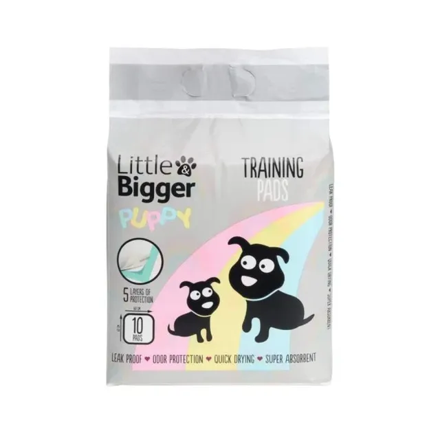 Little & Bigger Puppy Basics kutsika treeninglinad 10 tk 60x60 cm