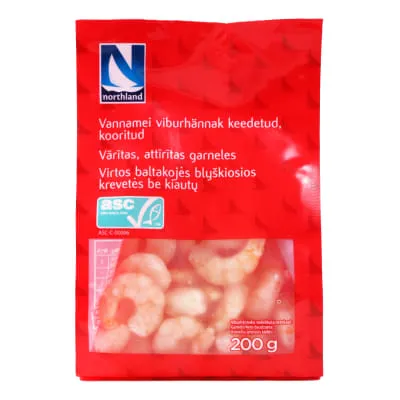 Vannamei viburhännak kooritud Rimi ASC 200g