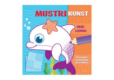 Raamat Mustrikunst. Mereloomad