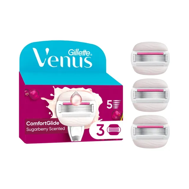 Varuterad Venus Comfortglide Sugarberry, GILLETTE, 3 tk
