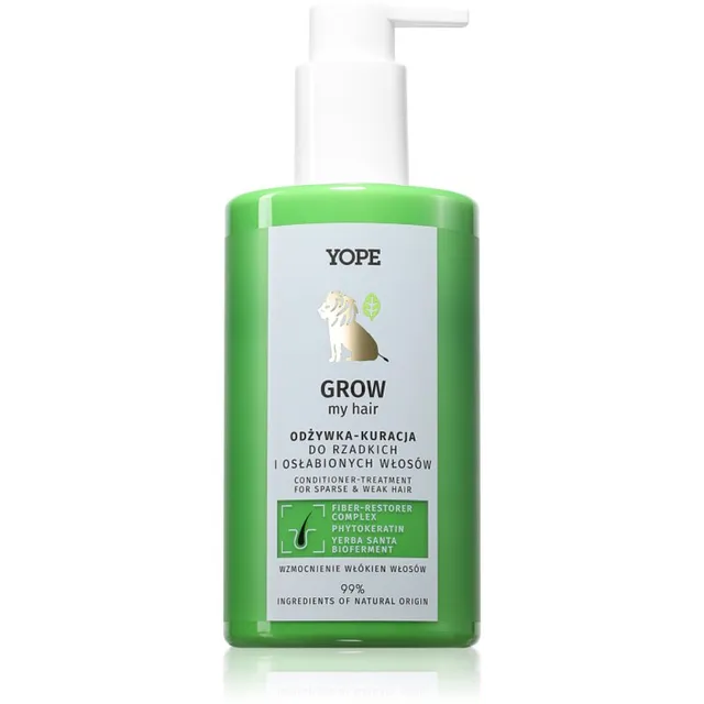Yope Grow My Hair Kohevust andev palsam nõrkadele juustele 300 ml