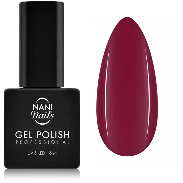 NaniNails NANI Professional Geelküünelakk varjund Wine Drop 6 ml