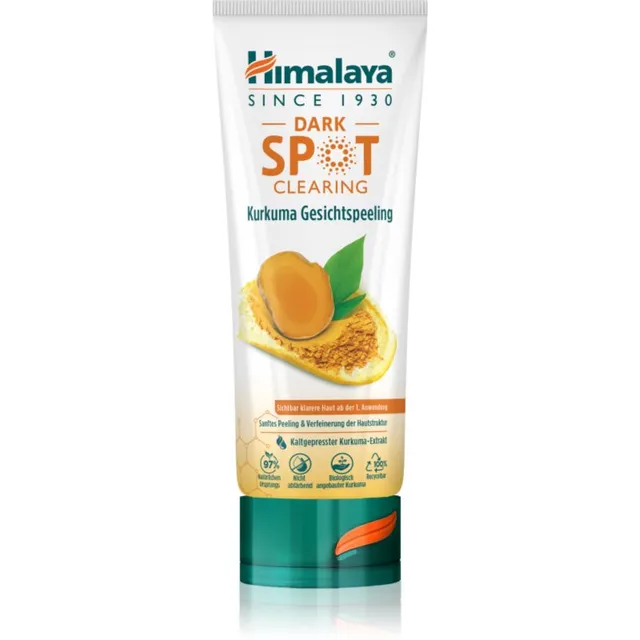 Himalaya Herbals Dark Spot Clearing Curcuma Puhastav koorimine mustpeadevastane 75 ml