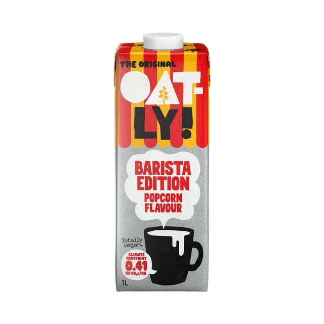 Barista kaerajook, popkornimaitseline, OATLY, 1 l