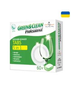 Green&Clean Professional nõudepesutabletid 5in1 60 tk