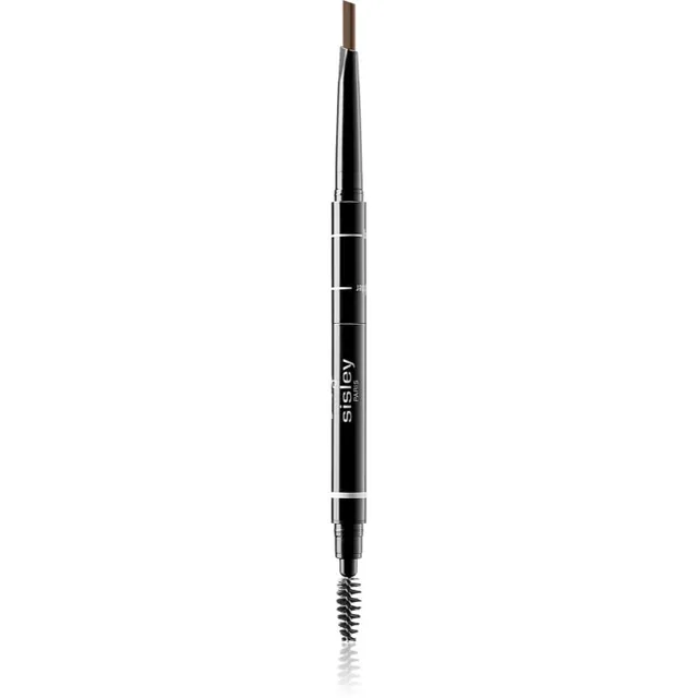Sisley Phyto-Sourcils Design Täpne kulmupliiats kolm-ühes varjund 2 Châtain 0,4 g