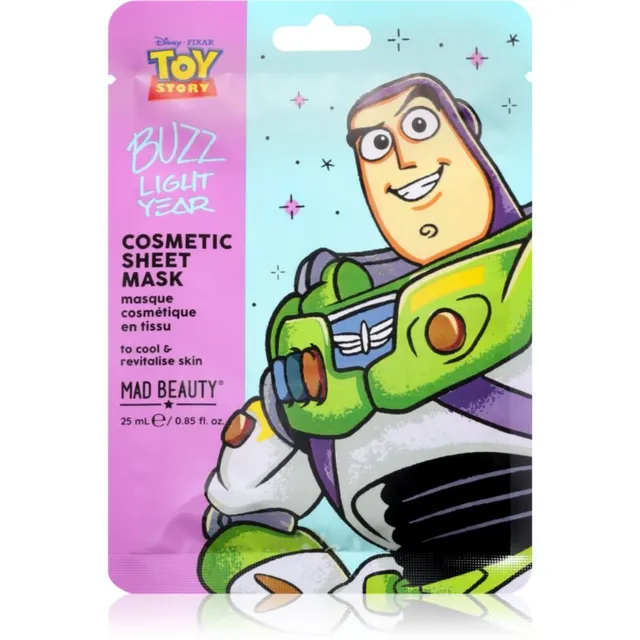 Mad Beauty Toy Story Cosmetic Face Mask Lehtmask Buzz 25 ml