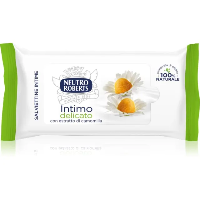 Neutro Roberts Intimo & Estratto di Camomilla Intiimpuhastussalvrätikud 12 tk