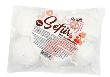Sefiir Waffa Sofi vaarikatükkidega 240g