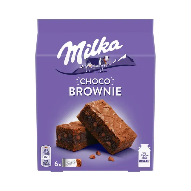 Šokolaadiküpsis brownie šokolaaditükkidega, MILKA, 150 g
