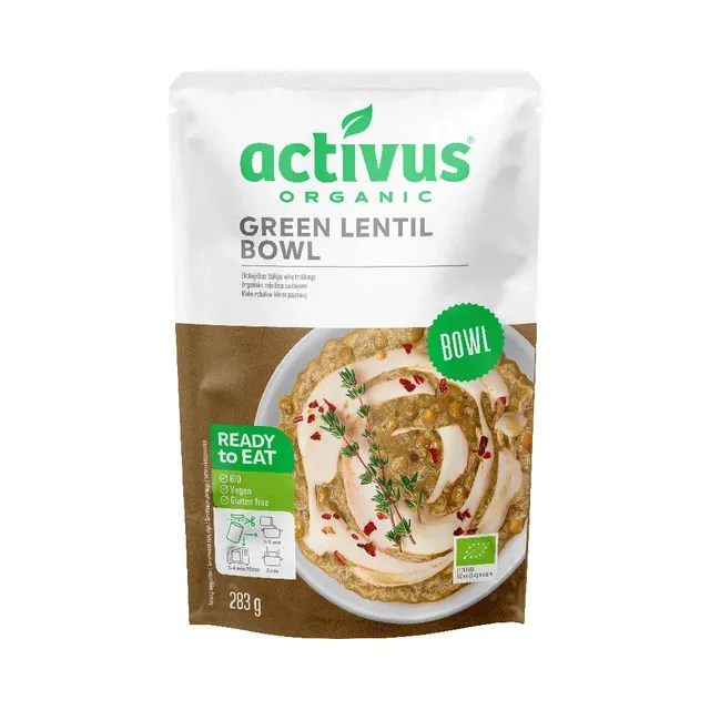 Rohelise läätse roog ökoloogiline, ACTIVUS, 283 g
