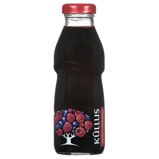 Vaarika-mustika kontsentreeritud mahlajook, KÜLLUS, 330 ml