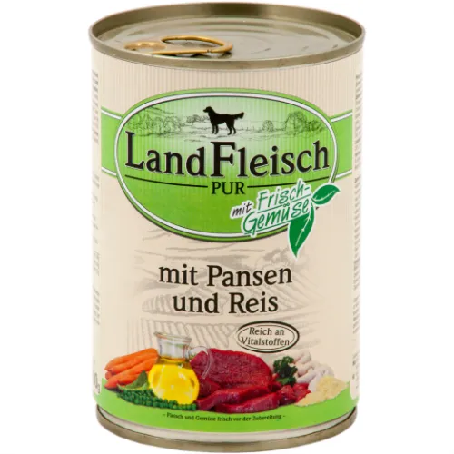 Land Fleisch veisemagu koerakonserv 800g