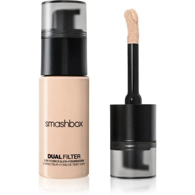 Smashbox DUAL-FILTER 2-in-1 Concealer + Foundation Jumestus- ja peitekreem varjund Fair Light 5 Neutral 23.6 ml