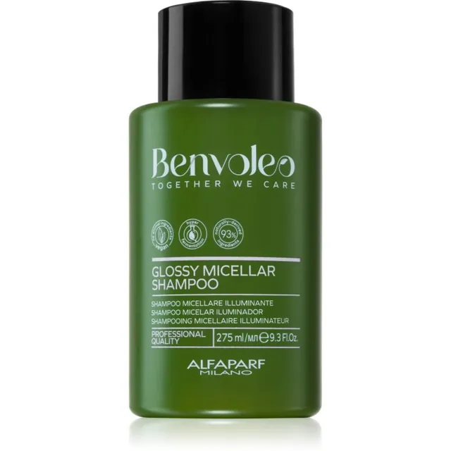 Alfaparf Milano Benvoleo Glossy Mitsellaaršampoon igapäevaseks kasutamiseks 275 ml